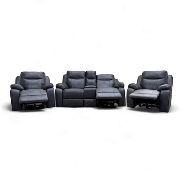 Vinson 2 Seater Cinemax Sofa & 2 Armchairs, Eiger Graphite