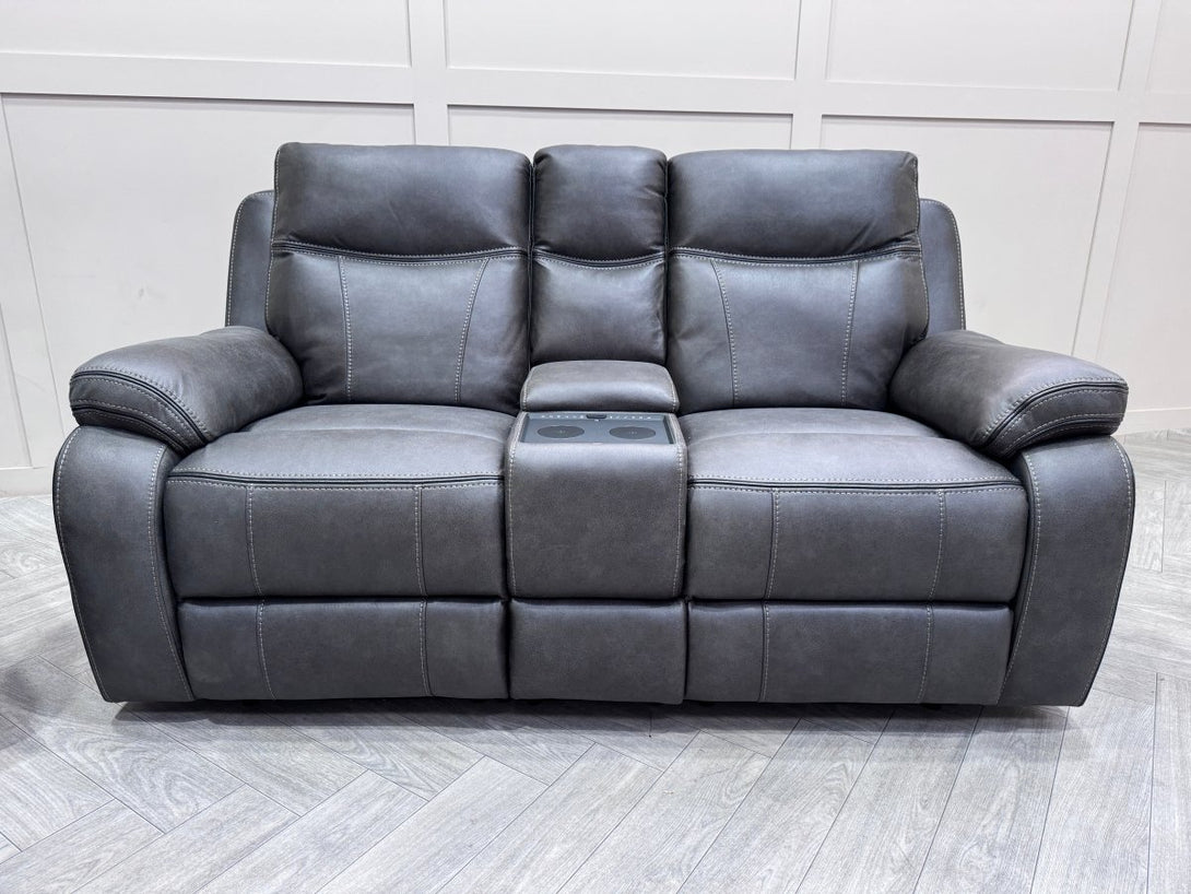 Vinson 2 Seater Cinemax Sofa & 2 Armchairs, Eiger Graphite