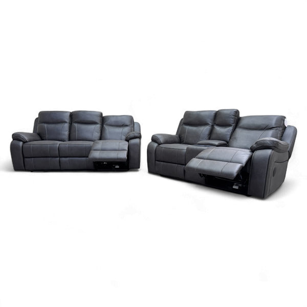 Vinson 3 Seater & 2 Seater Cinemax Sofa, Eiger Graphite