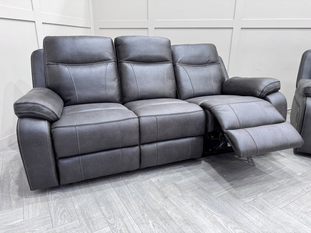 Vinson 3 Seater Sofa & 2 Armchairs, Eiger Graphite