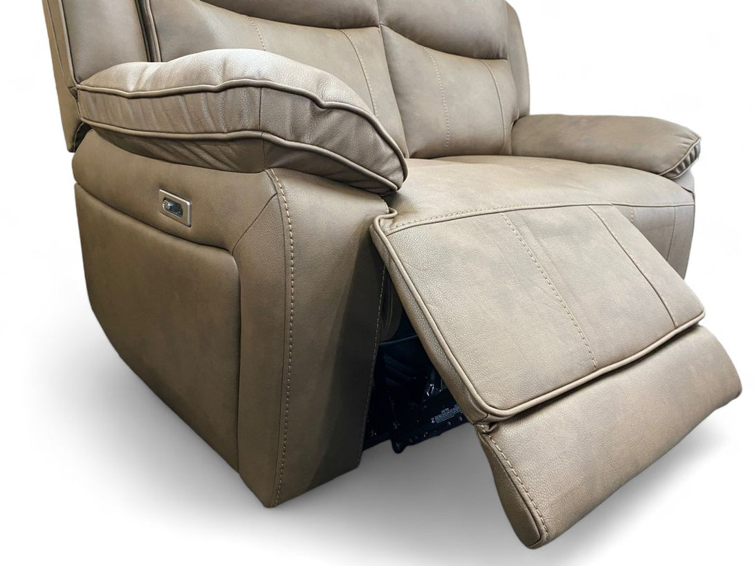 Vixen 2 Reclining Sofa - Manual or Power - Brown or Grey