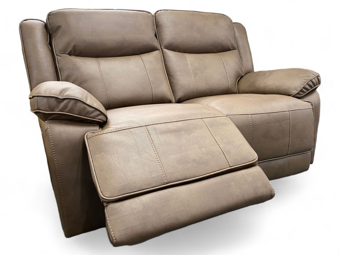 Vixen 2 Reclining Sofa - Manual or Power - Brown or Grey