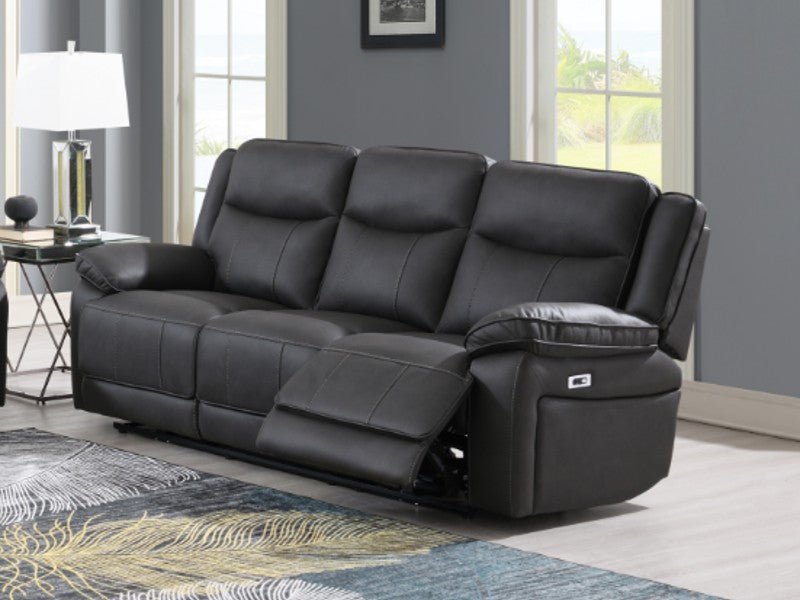 Vixen 3 & 2 Seater Reclining Sofas - Manual or Power - Brown or Grey