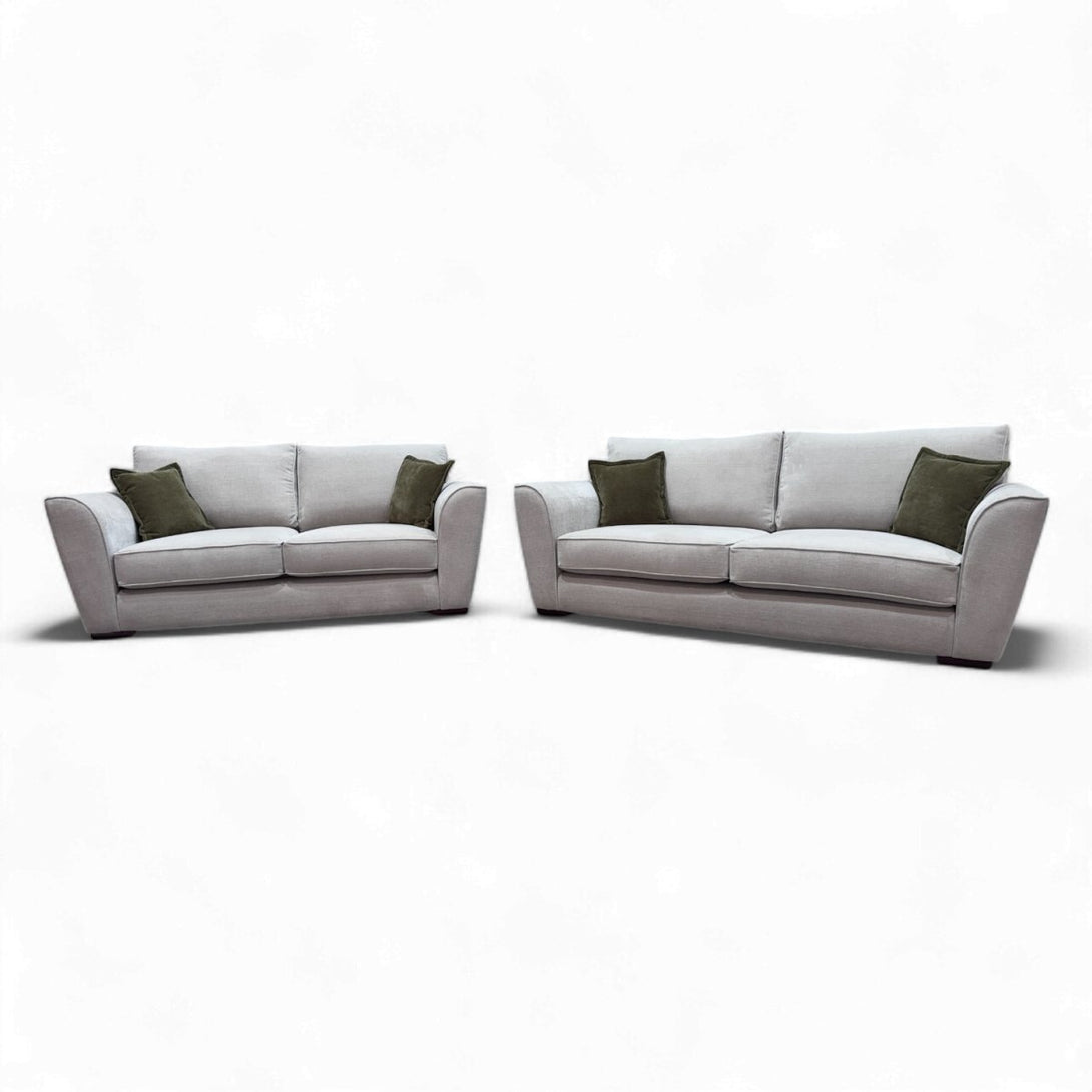 Wessex 3 & 2 Seater Sofa, Chenille Linen Mix