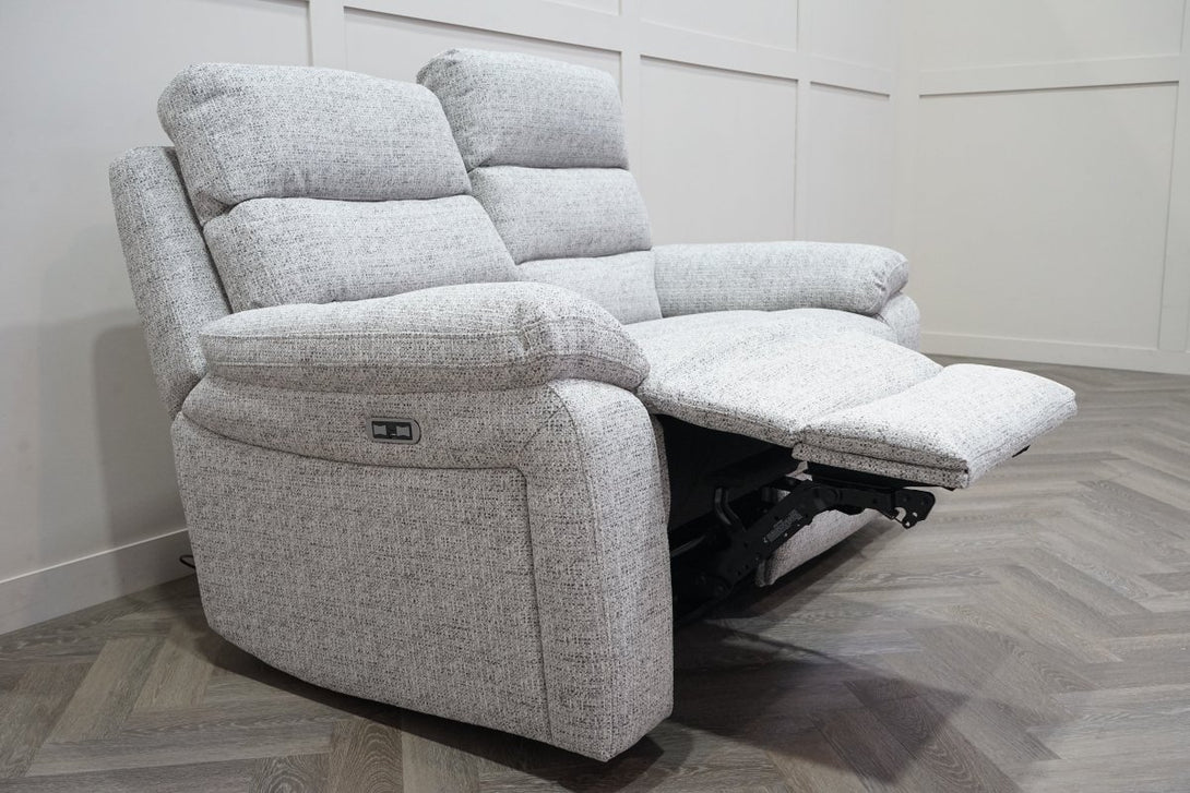 Westbridge 2 Seater Power Recliner Sofas, Heather Grey