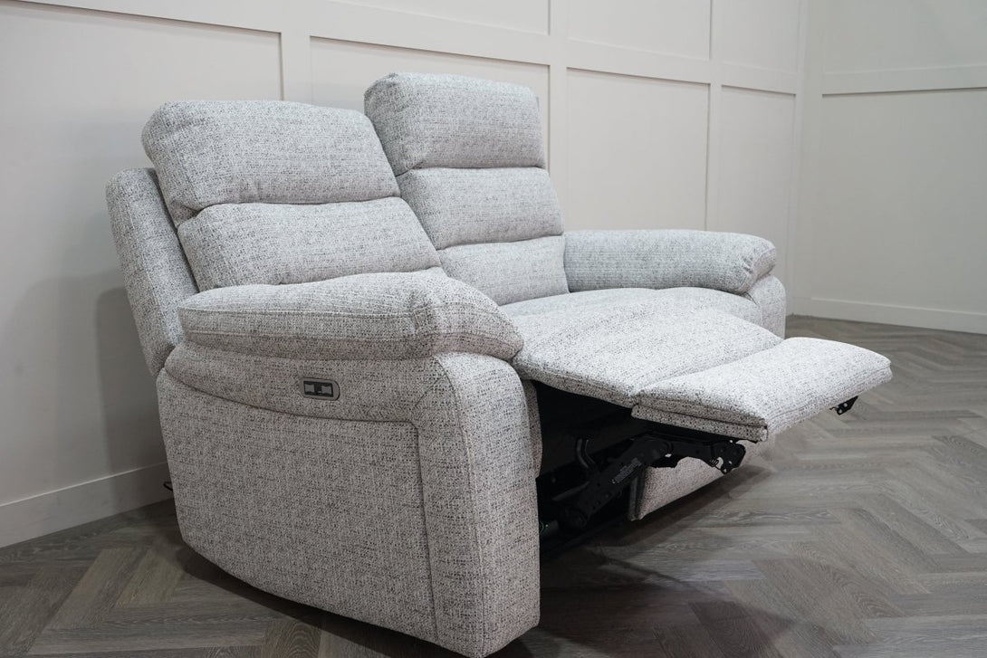 Westbridge 3 + 2 Power Reclining Sofa Set, Heather Grey