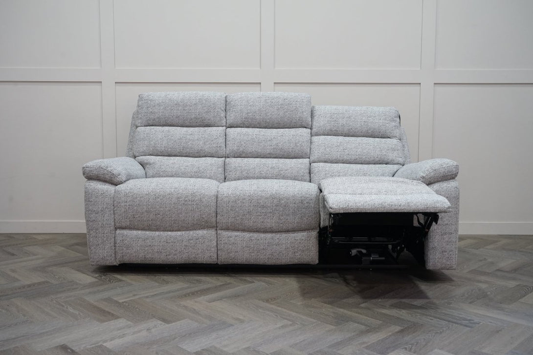 Westbridge 3 Seater Power Recliner Sofas, Heather Grey