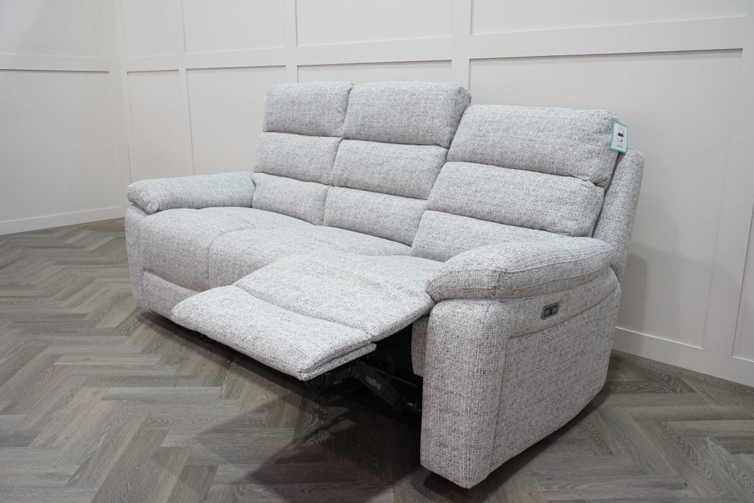 Westbridge 3 Seater Power Recliner Sofas, Heather Grey