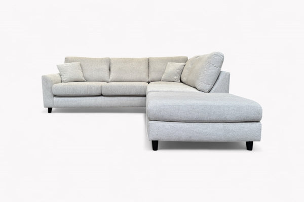 Witton Right Hand Corner Sofa, Stone Chenille