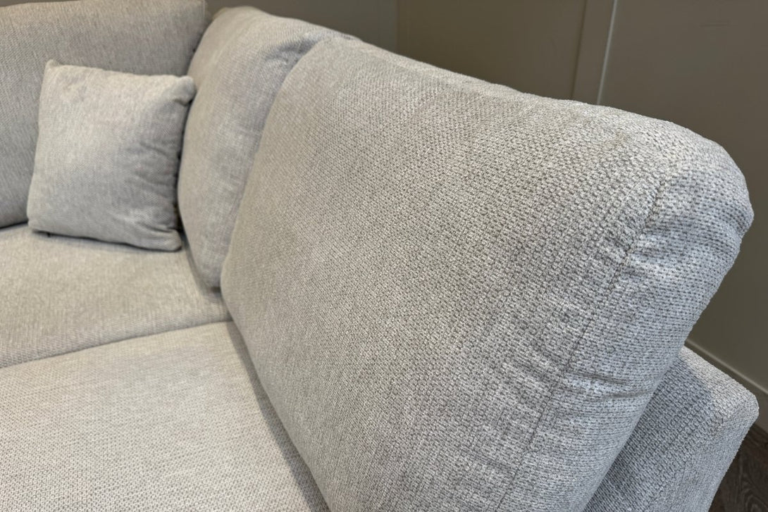 Witton Right Hand Corner Sofa, Stone Chenille