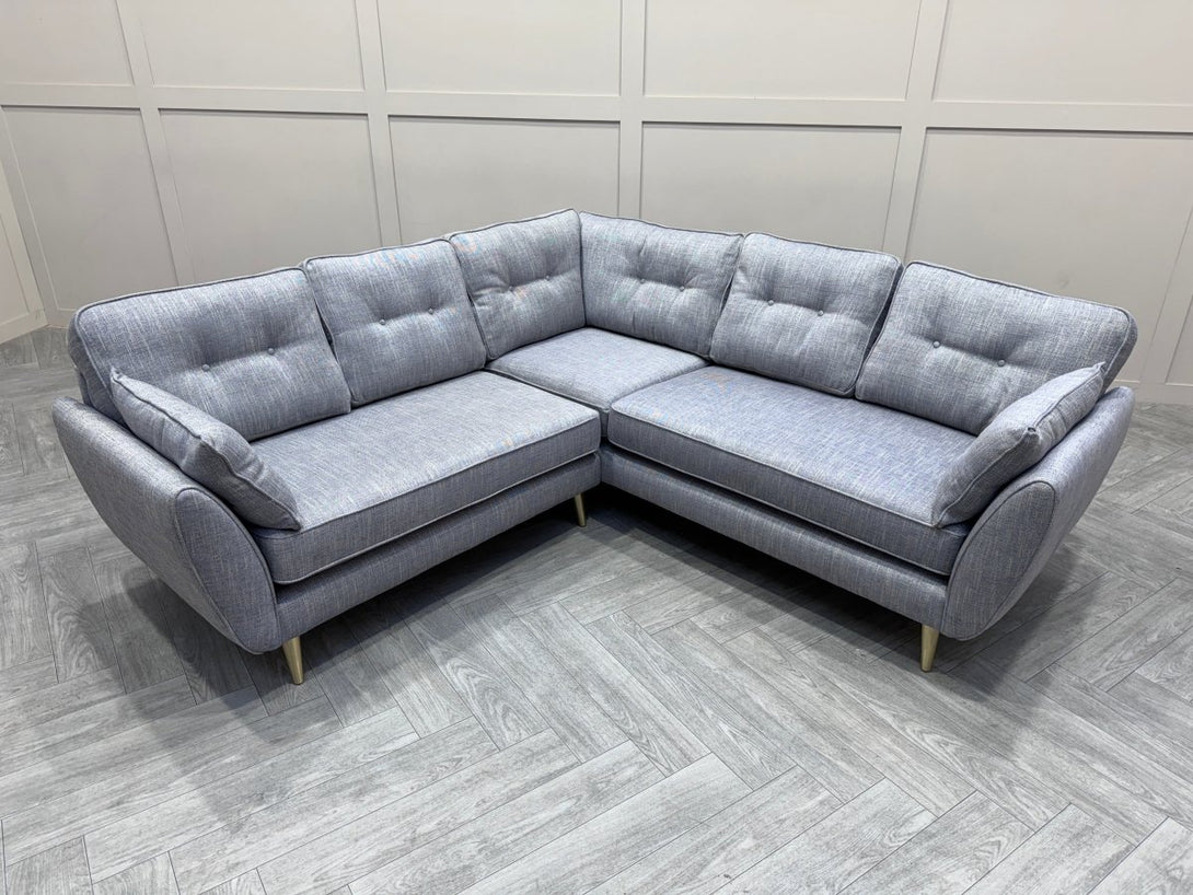 Zinc Large Corner Sofa, Chicory Grey