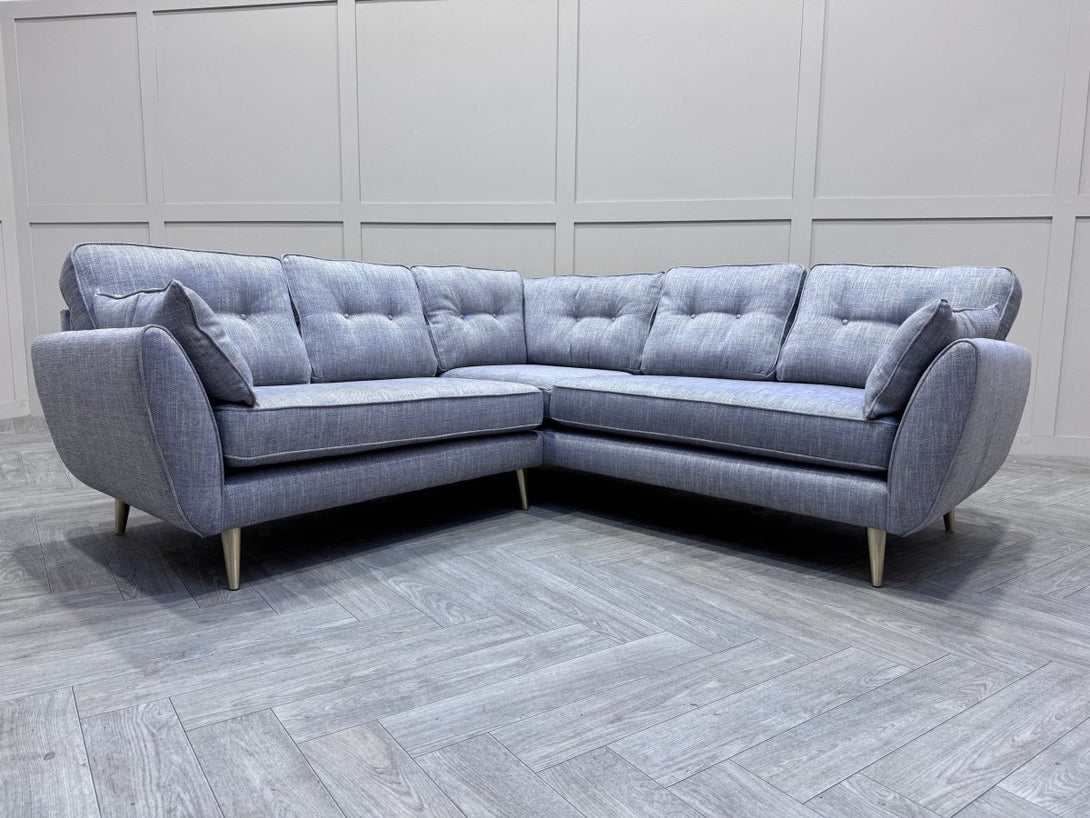 Zinc Large Corner Sofa, Chicory Grey